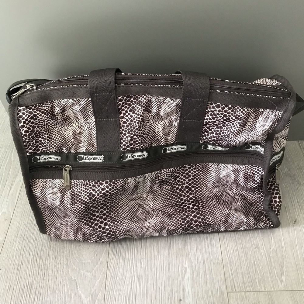 RARE LeSportSac Boston Bag Medium Weekender - Picture 11 of 12